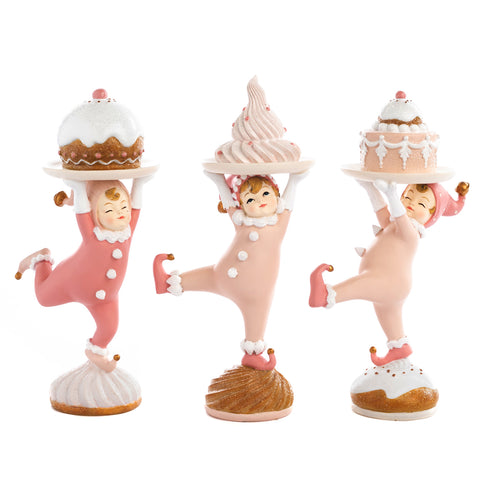 CANDY PIXIE W/CAKE TRAY - D 44117