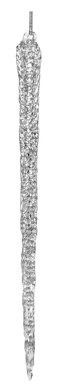 Shishi Spun glass icicle clear - 66413