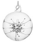 Shishi - Glass ball clear w/glass ball w/threads 68814