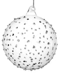 Shishi - Glass ball clear w/glass dots - 69249