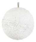 Shishi - Flakes ball frosted white 12cm - 69781