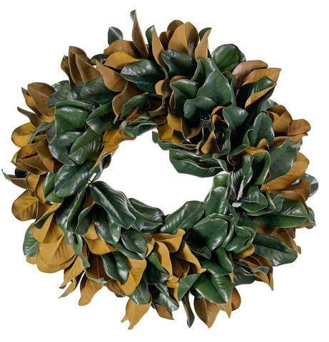 Shishi Magnolia wreath green 65cm 70375