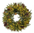 Shishi Wintergreen wreath with cones - 70505