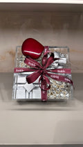 Melty Burgundy Chocolate Box