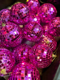 Pink Disco Ball - S