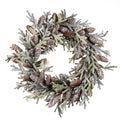 ICE PINE/PINEC WREATH - AL 74138