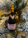 Champagne Christmas Orn