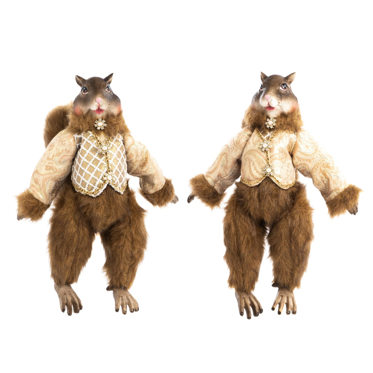 Broc. Winter Fair Squirrel Doll - C 20052