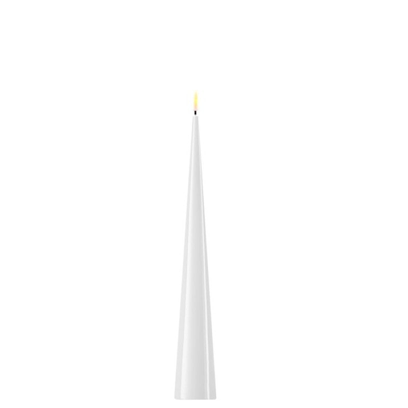 Cone Candle White - C0002