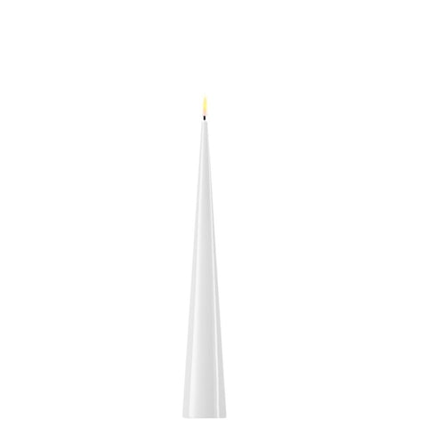 Cone Candle White - C0002