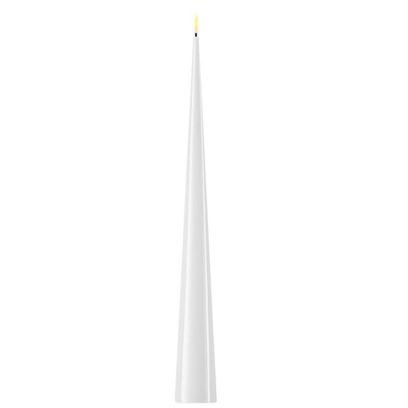 Cone Candle White - C0003