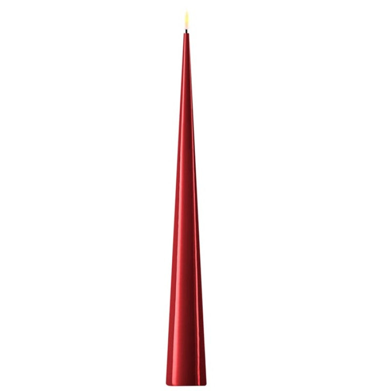 Cone Candle Bourgogne- C0009