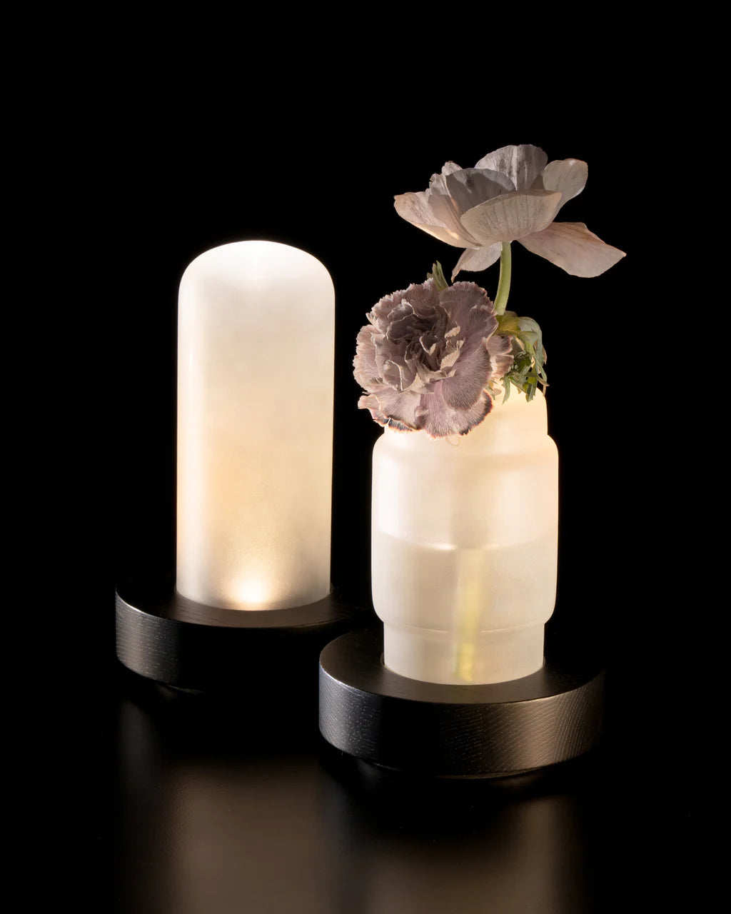Serax Vase/table lamp black white