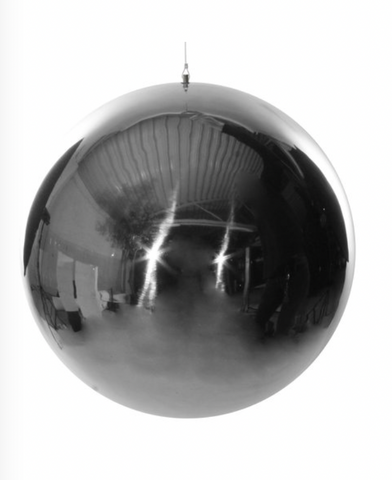 Shishi Stainless steel ball shiny silver - 51834