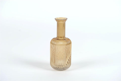 Rastelli - Botelo linjo amberbrown - bottle shaped glass (71101)