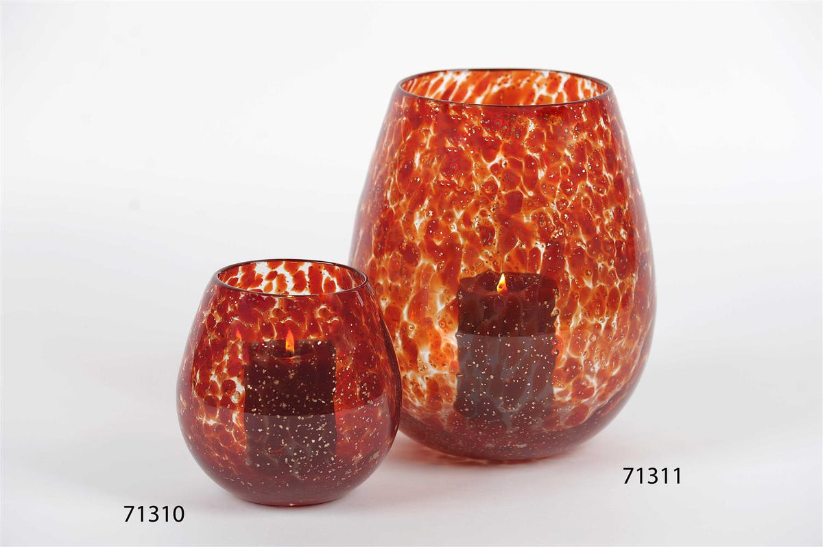 Rastelli - Romantic red - glass votive ( 71310)