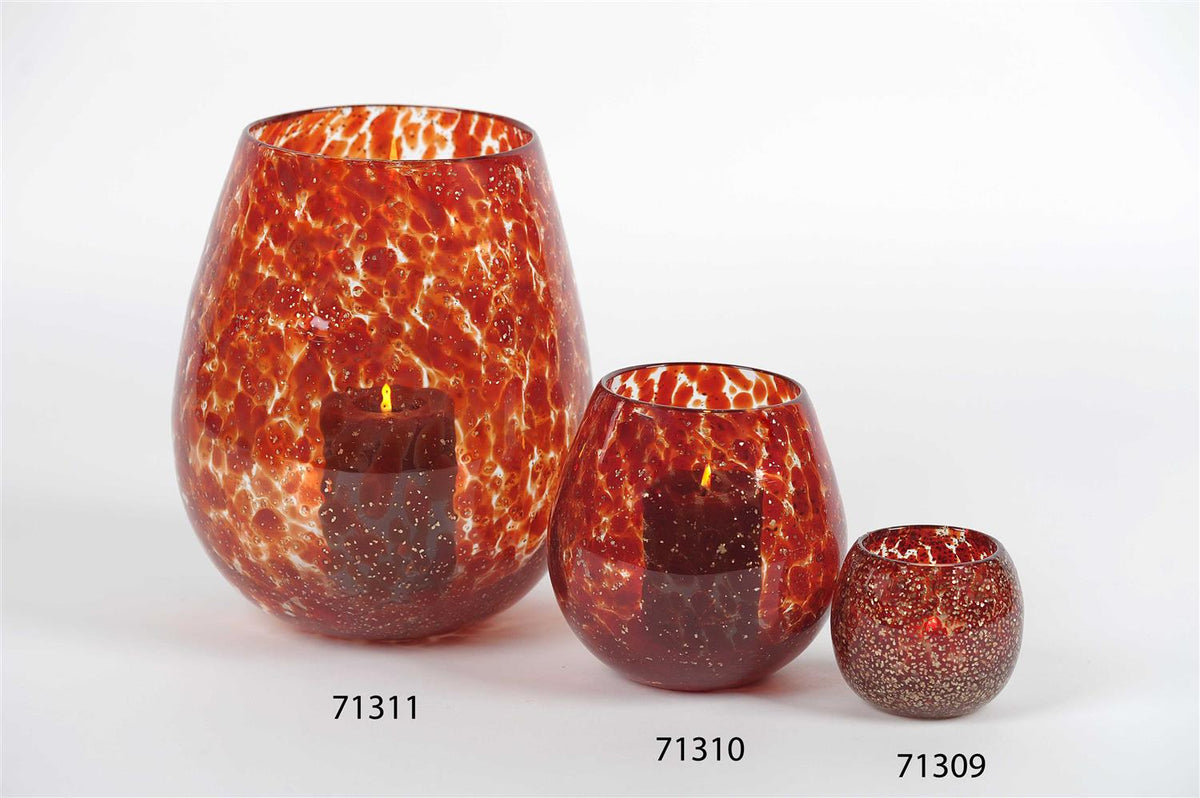 Rastelli -  Romantic red - glass vase (71311)