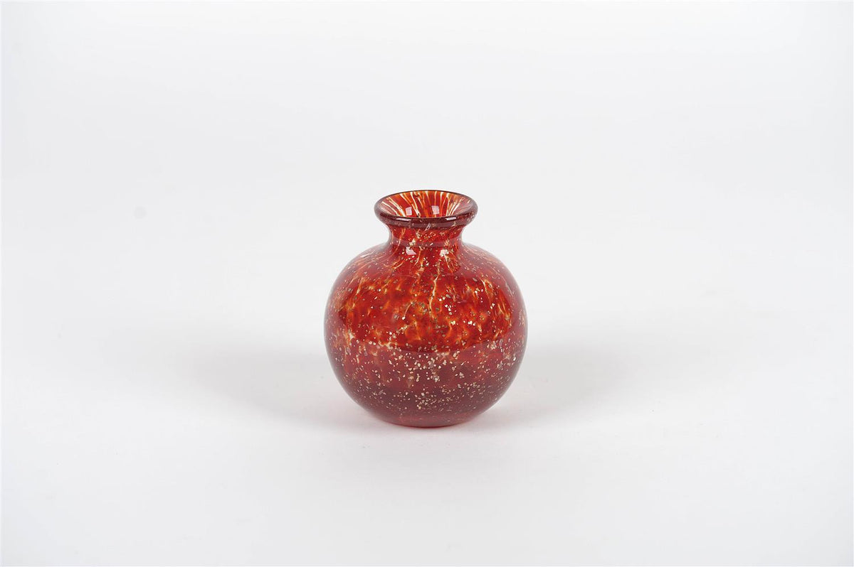 Rastelli - Romantic red - bottle shaped glass vase (71313)