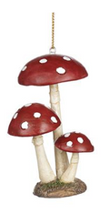 3 DOTTED MUSHROOMS